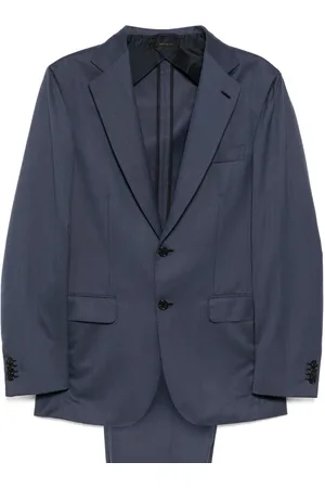 BRIONI Traje con bolsillo de parche