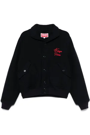 Kenzo Chaqueta con logo bordado