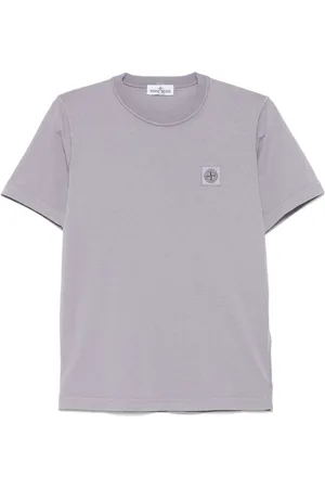 Stone Island Camiseta con parche del logo