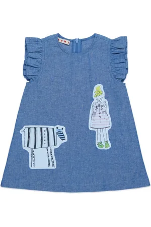 Marni Vestido con detalle de parche