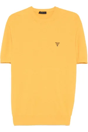 Prada Camiseta con efecto de rizo