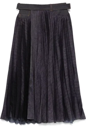 SACAI Falda midi plisada