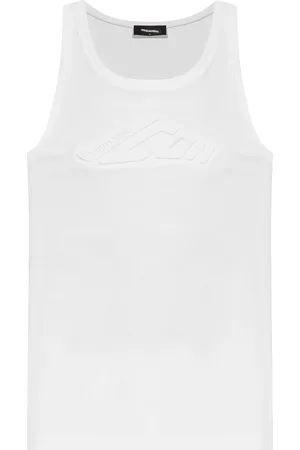 Dsquared2 Camiseta de tirantes de algodón