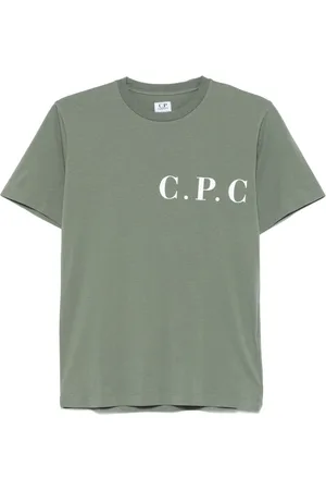 C.P. Company Camiseta con logo estampado
