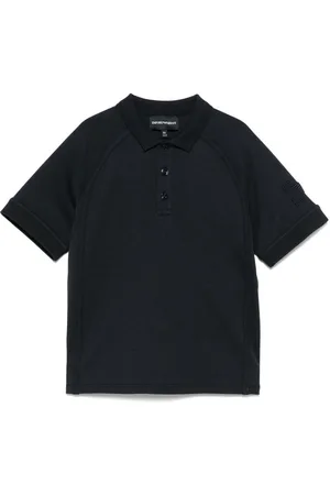Emporio Armani Polo con logo bordado