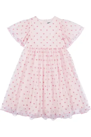 Moschino Vestido de tul con detalle de lurex