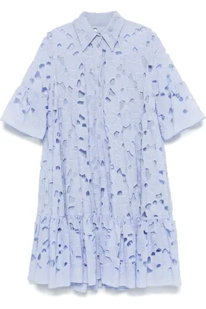 TALBOT RUNHOF Vestido corto de encaje