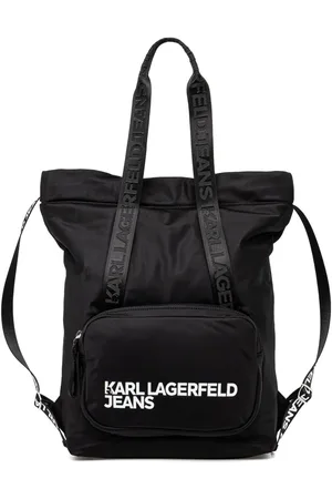 Karl Lagerfeld Mochila con parche del logo
