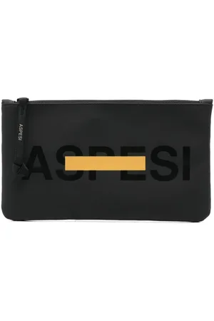 Aspesi Estuche de maquillaje mini de tafetán técnico