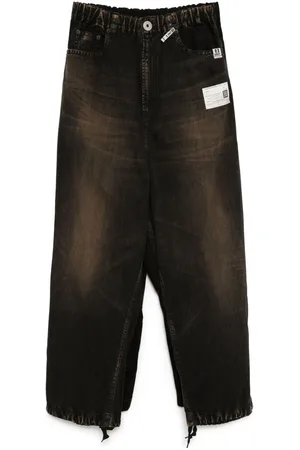 Maison Mihara Yasuhiro Pantalones con doble capa