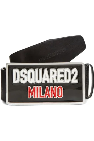 Dsquared2 Cinturón con placa del logo