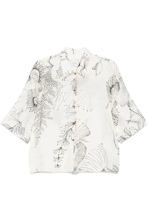 ALYSI Camisa con estampado floral