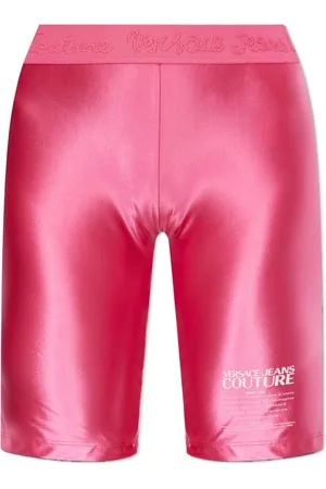 VERSACE Bermudas con logo estampado