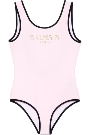 Balmain Bañador con logo estampado