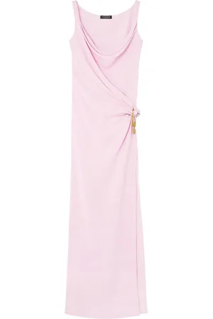 VERSACE Vestido de fiesta Safety Pin fruncido