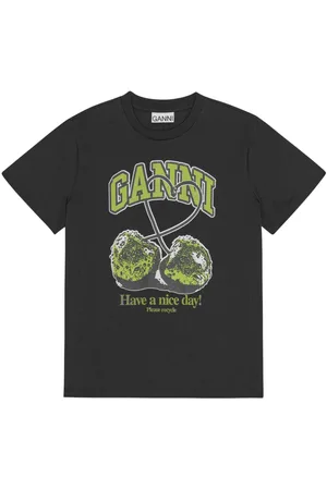 Ganni Camiseta estampada