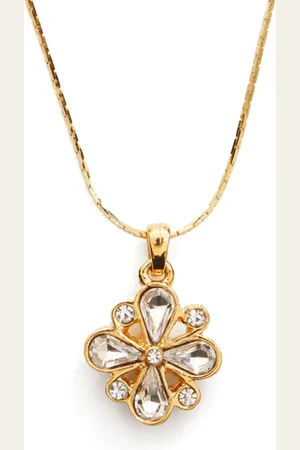 Saint Laurent Collar Flower con strass 2000