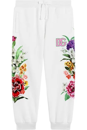 Dolce & Gabbana Pantalones de chándal con estampado floral