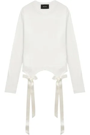 Simone Rocha Top con detalle de lazo