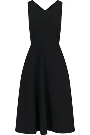Aspesi Vestido largo con pliegues