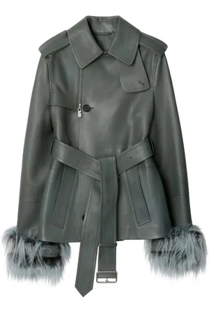 Burberry Gabardina con cinturón