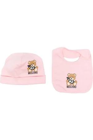 Moschino Gorro con motivo Teddy Bear
