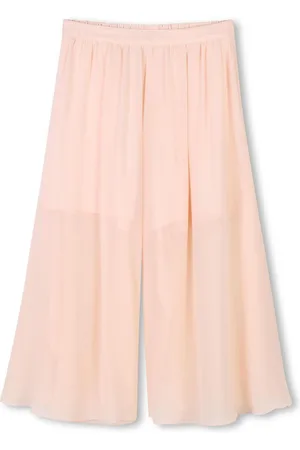 Chloé Pantalones acampanados de seda