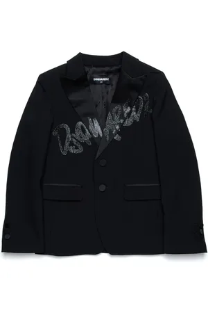 Dsquared2 Blazer con logo estampado
