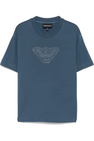 Emporio Armani Camiseta con aplique del logo