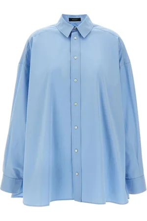 WARDROBE.NYC Vestido camisero corto