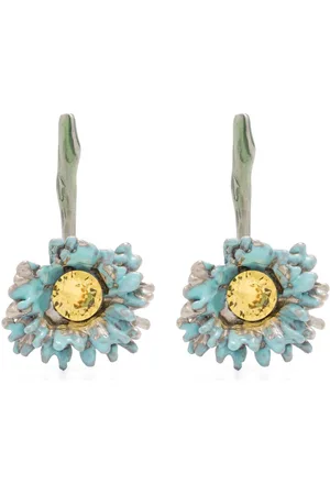 Marni Pendientes Flower Pop
