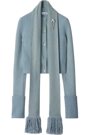 Burberry Cárdigan con detalle de pañuelo
