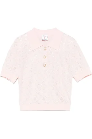 Casablanca Polo con monograma de cristal