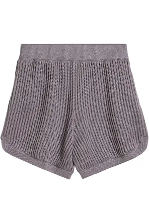 Brunello Cucinelli Pantalones cortos de canalé