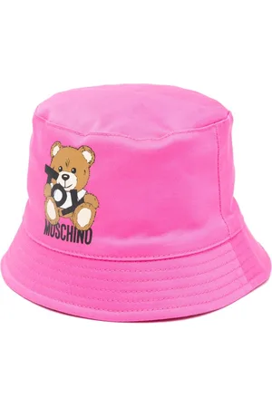 Moschino Sombrero de pescador con estampado Teddy Bear