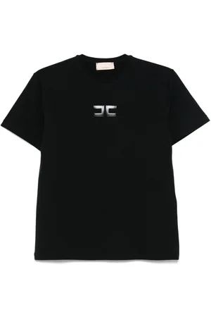 Elisabetta Franchi Camiseta con aplique del logo