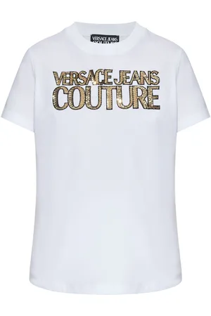 VERSACE Camiseta con detalle de lentejuelas