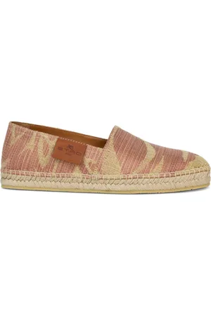 Etro Alpargatas con estampado de cachemira