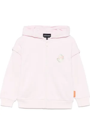 Emporio Armani Sudadera con capucha y motivo de dibujo