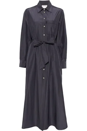 FORTE FORTE Vestido midi de tafetán