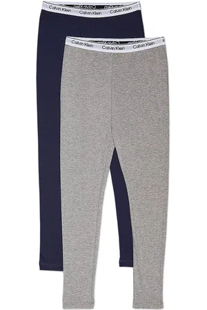 Calvin Klein Set de dos leggins con logo en la cinturilla