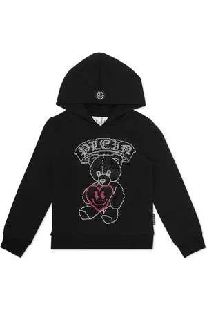 Philipp Plein Sudadera Teddy Bear con capucha