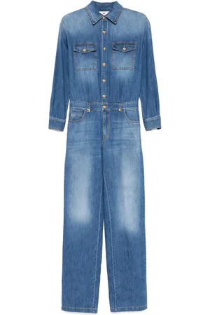 Elisabetta Franchi Mono vaquero con logo
