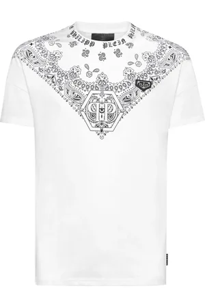 Philipp Plein Camiseta con estampado bandana