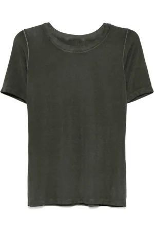 UMA WANG Camiseta con cuello redondo