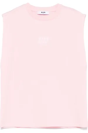 Msgm Top con logo estampado