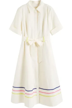 Chinti & Parker Vestido midi Starboard