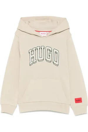 HUGO BOSS Sudadera con capucha y logo bordado