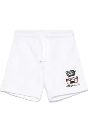 Moschino Bermudas con detalle de oso