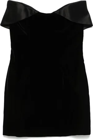 MUGLER Vestido corto con cierre oculto